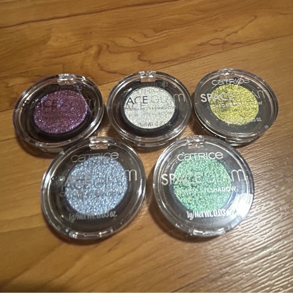 Catrice Space Glam Chrome Eye Shadows - Assorted Shimmer Colors